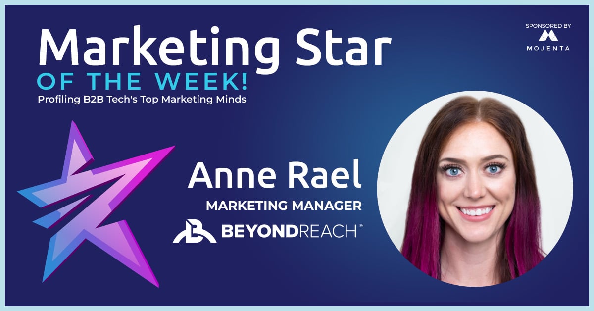 Marketing Star of the Week: Anne Rael at Beyond Reach